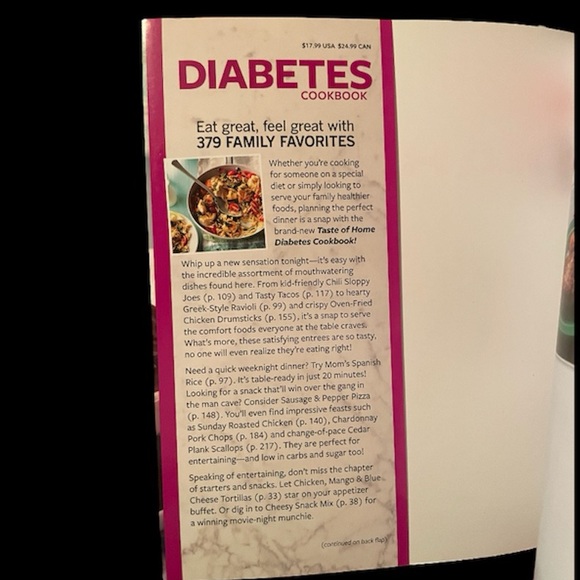 (5/$10) Taste Of Home Diabetes Cookbook - Picture 4 of 7